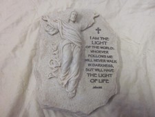 Bradford Exchange Cornerstones of Faith Light of the World 2019 Wall Plaque