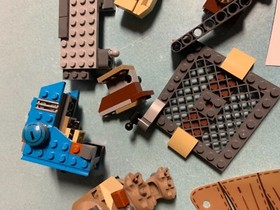 LEGO STAR WARS 75148 Encounter On Jakku Trading post kit incomplete