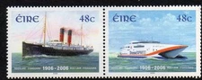 IRELAND MNH 2006 SG1790-1791 CENTENARY OF THE ROSSLARE-FISHGUARD FERRY SERVICE