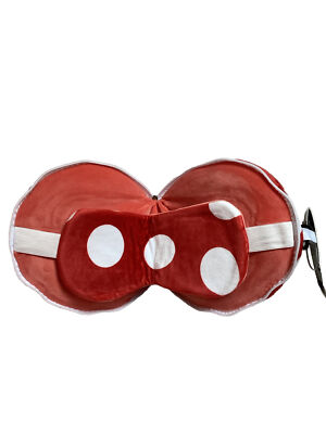 Mushroom~Sleep Mask + Neck Pillow~Compact Space-saving Design~Perfect For Travel