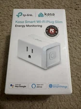 TP-Link Kasa Smart Wi-Fi Mini Plug With Energy Monitoring- White 15A KP-115 NEW