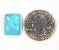09 CT 100 NATURAL ARIZONA TURQUOISE RADIANT CABOCHON GEMSTONE 17x12x5 MM CT 306