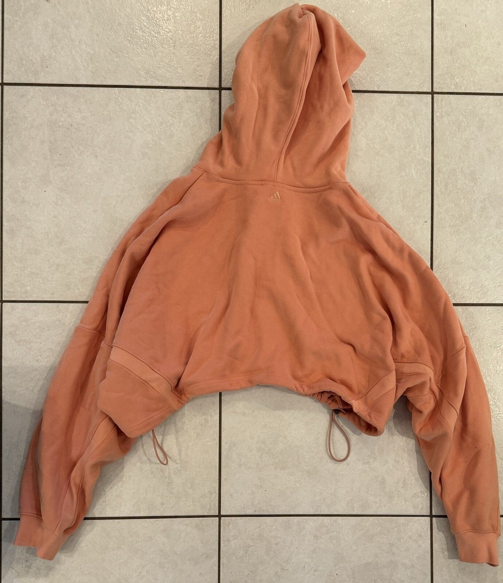 Adidas IVY PARK Women's Cropped Hoodie Sweatshirt Ambient