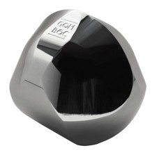 Polished Aluminium Gomboc, self-righting shape, unique gift