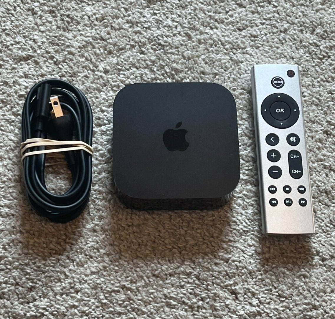 映像機器 Apple TV A2737 MN873J/A 4K 第7世代 Wi-Fiモデル 64GB