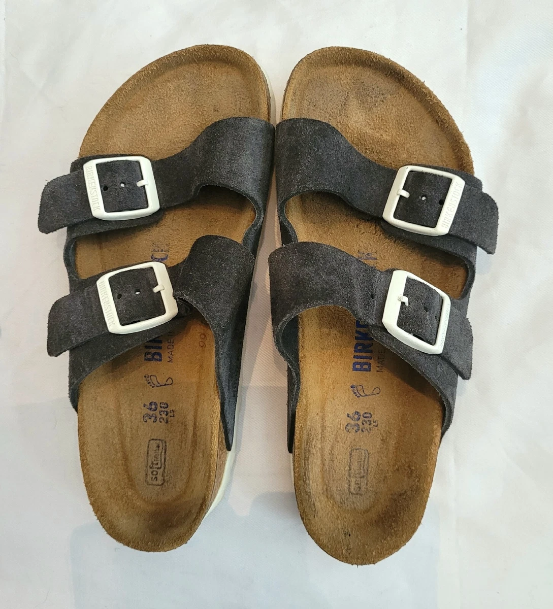 Birkenstock arizona grey suede 2025