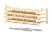 Hubbell 110 Wiring Block, Number Of Pairs: 100, Rows: 4, Pins Per Row: 50 - Hubbell 110 Wiring Block, Number Of Pairs: 100, Rows: 4, Pins Per Row: 50 -