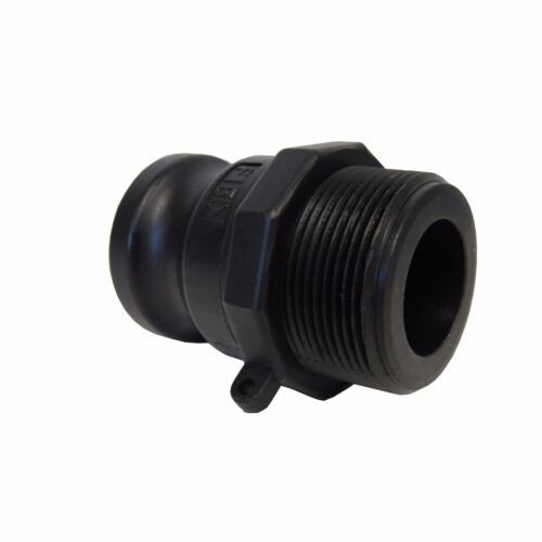 Nuevo Polipropileno 100F Camlock Ajuste 1"" Adaptador Macho X 1"" NPT Macho - Imagen 3 de 5