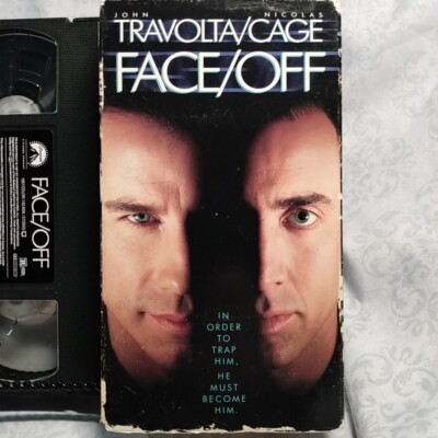 Face/Off VHS 1997 John Travolta Nicolas Cage