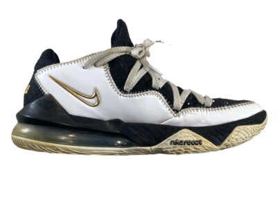 [新品] NIKE (ナイキ)LEBRON 17 LOW CD5007 101. New Nike Lebron 17 XVII Low Basketball Shoes CD5007-101 White Gold