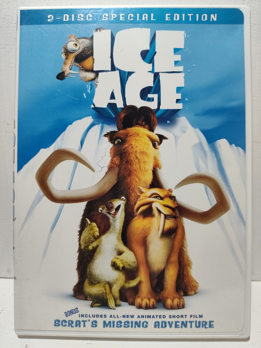 ICEAGE CDセット Pre-owned DVD movie ICE AGE 2 disc special edition. Pre-owned