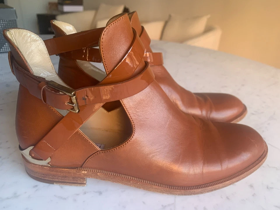 Fratelli Rossetti Mujer Antigua Mandorla Italia Coñac Talla 37 Foto 2 de 4