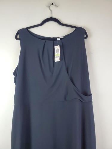 NWT Charter Club Womens Plus Size 18 Dress Black Cocktail Formal Sheath Party - Picture 2 of 12