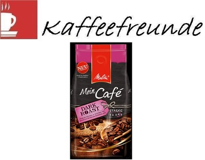 8 x 1 KG MELITTA MEIN CAFE DARK ROAST KAFFEEBOHNEN