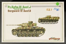 Cyber Hobby 6510 - 1/35 Pz.Kpfw. III Ausf. J Control Tank w/ Borgward IV Ausf. B