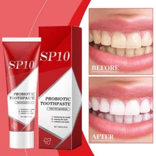 Sp10 Probiotics Whitening Toothpaste Brightening Stain Removing Toothpaste^
