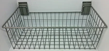 Slatwall Deep Wire Basket 23-1/2W x 12"D x 8"H