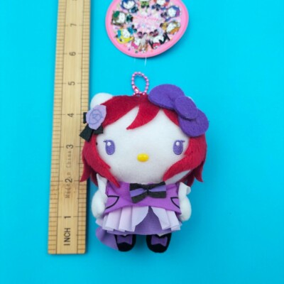 Love Live! Hello Kitty D013 Maki Nishikino Sanrio 2015 Plush 5