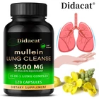 Mullein Leaf Extract 3500mg Lung Cleanse Respiratory Herbal Capsules