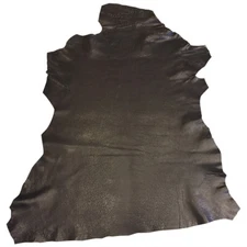 Brown Textured Genuine Leather Hides Soft Lambskin Upholstery DIY Craft Sewing