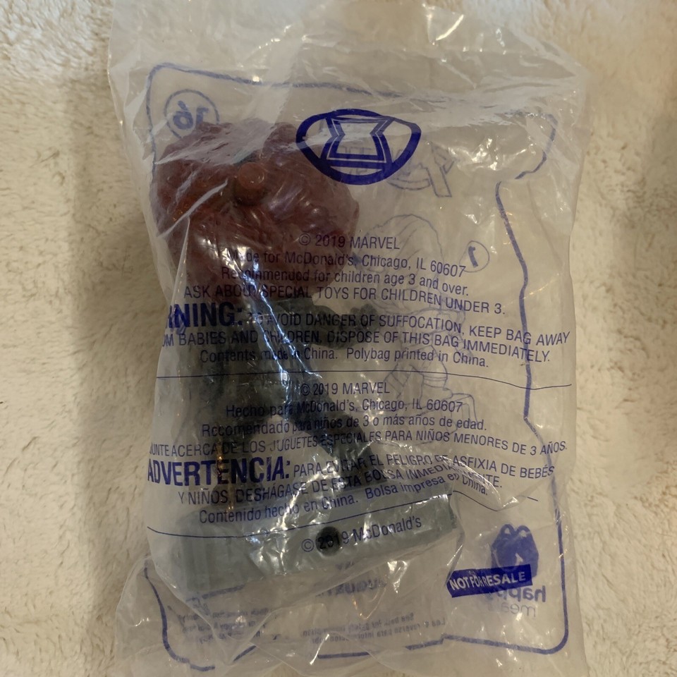 2019 McDONALD'S MARVEL AVENGERS HAPPY MEAL TOY 16 Black Window eBay