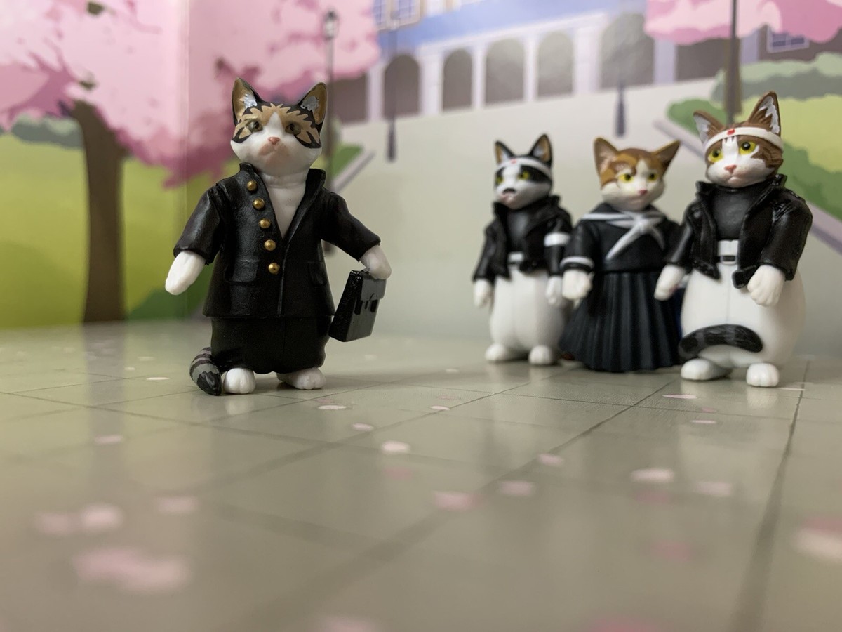 その他 nekodanekoda NEKO NO DAYAN Miniature Picture Book Set w/Figure AKIKO IKEDA 2013
