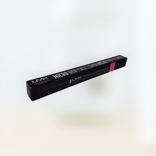 NYX Professional Makeup MICRO WATERPROOF EYEBROW PENCIL #08 Black VEGAN FORMULA - Picture 3 of 24