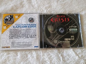 Dino Crisis (Sega Dreamcast) CIB Complete w/ Manual - Excellent Condition - USA