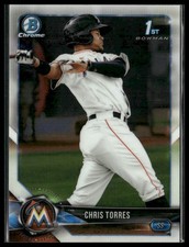 2018 Bowman Chrome #BCP207 Chris Torres Prospects