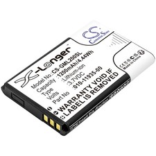 Battery for Garmin 010-01055-15 010-02184-01 GLO 2 010-11935-00 GPS CS-GML200SL