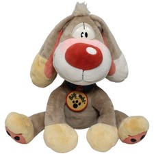 Vintage Depesche Diddl Hund Bibombl Kuscheltier 30cm Gebraucht