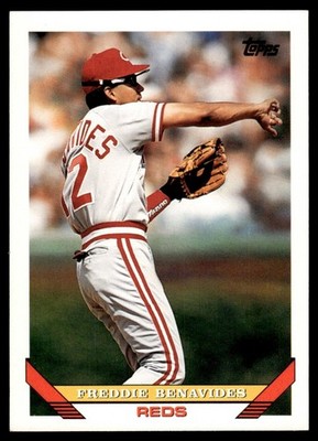 1993 TOPPS FREDDIE BENAVIDES #356 CINCINNATI REDS 3719
