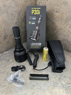 Nitecore P30i Long Throw Rechargeable Flashlight - USB-C 2000 Lumens