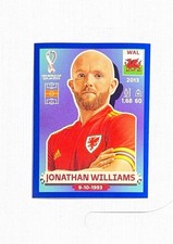 Jonathan Williams ~ 2022 Panini FIFA World Cup Qatar Sticker ~ Blue #WAL15