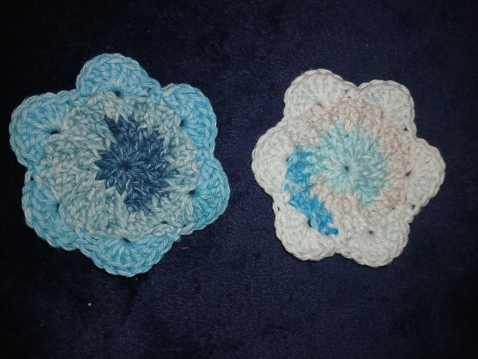 Crochet Cotton Makeup Remover Pads 100% Cotton Reusable Makeup Remover - Image 3 of 3