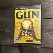 Gun (Sony PlayStation 2, 2005) PS2 Complete CIB - Tested