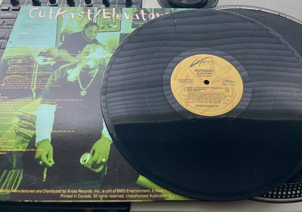 OutKast – Elevators (Me & You) OG 1996 Press 12" In Picture Cover VG+/VG+ Foto 2 de 2