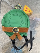 Mochila Teenage Mutant Ninja Turtles Shell Pizza Pouch TMNT Mutant Mayhem 12”
