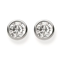 Thomas Sabo Ohrstecker Silber Zirkonia Weiß H1963-051-14