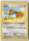 Doduo 48/102 Common Base Set Shadowless Pokemon 1st Edition Moderately Played