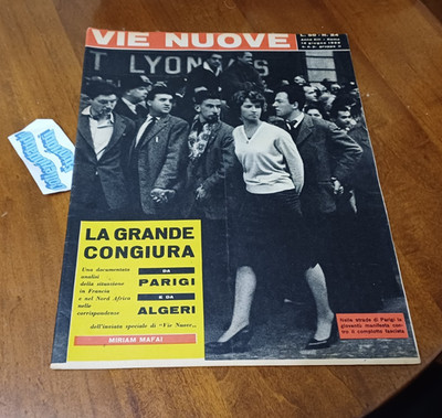 TEMPO 24 1958 - De Gaulle - Ercole Baldini - Kosmo