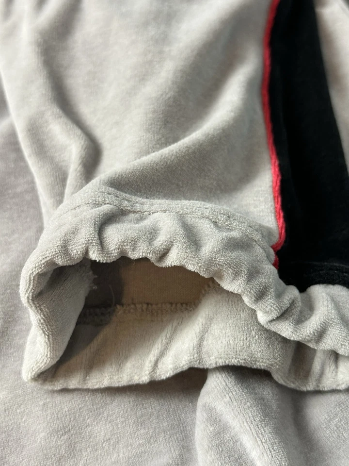 Chaqueta de chándal vintage Y2K Old Skool Urban Wear sensación suave para hombre 4XL gris Foto 4 de 4