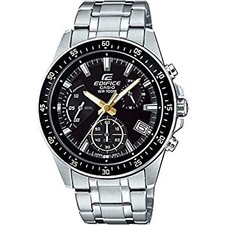 Used Very Good CASIO Edifice 100m Waterproof Chronograph EFV 540D 1A9VUDF Men's