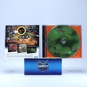 Spec Ops 2 II: Omega Squad CIB W/ Manual - Sega Dreamcast