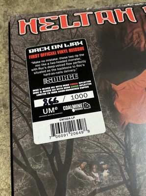 HELTAH SKELTAH Nocturnal 2LP Splatter #866/1000 Sean Price Boot
