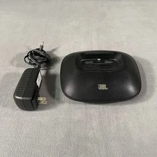 JBL OnBeat Micro Speaker Dock Lightning Connector iPhone iPod Black USB AUX