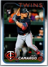 #US314 Jair Camargo, Minnesota Twins - RC 2024 Topps Update