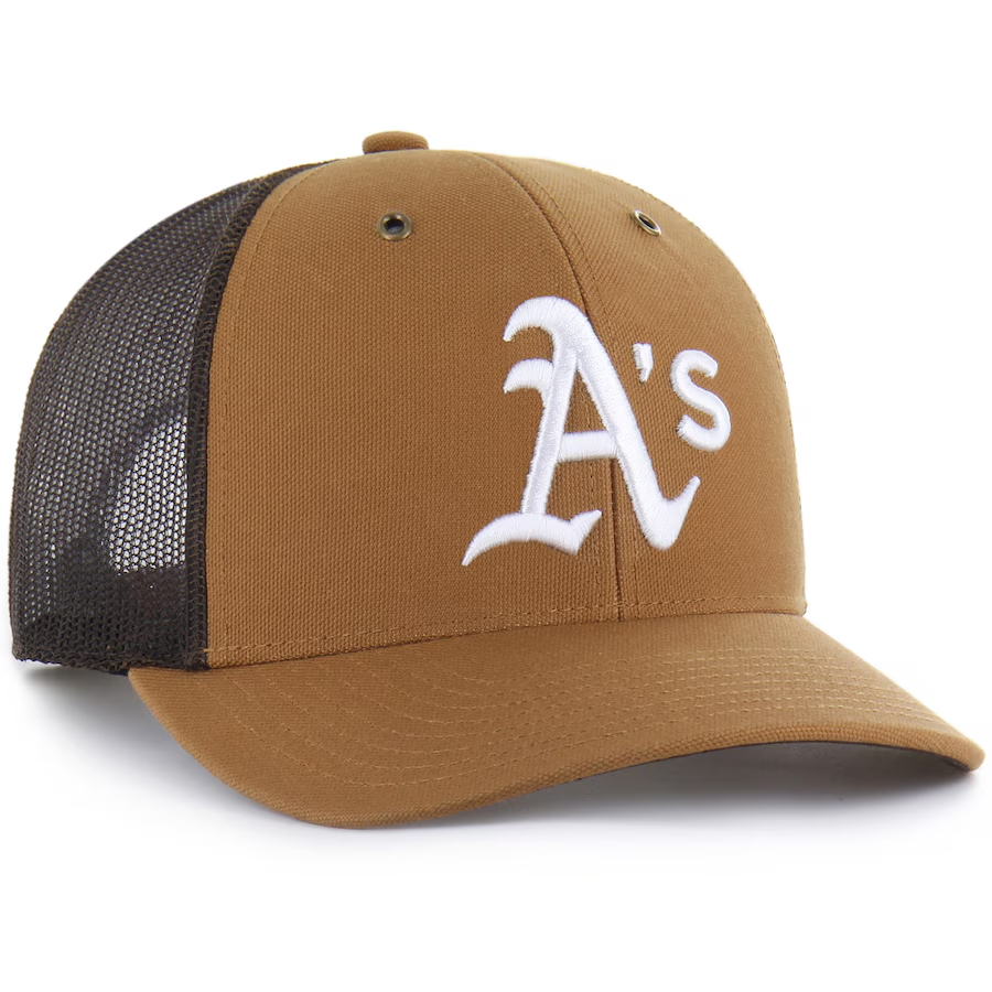Athletics Carhartt x 47 Brand Trucker Adjustable Snapback Hat Cap