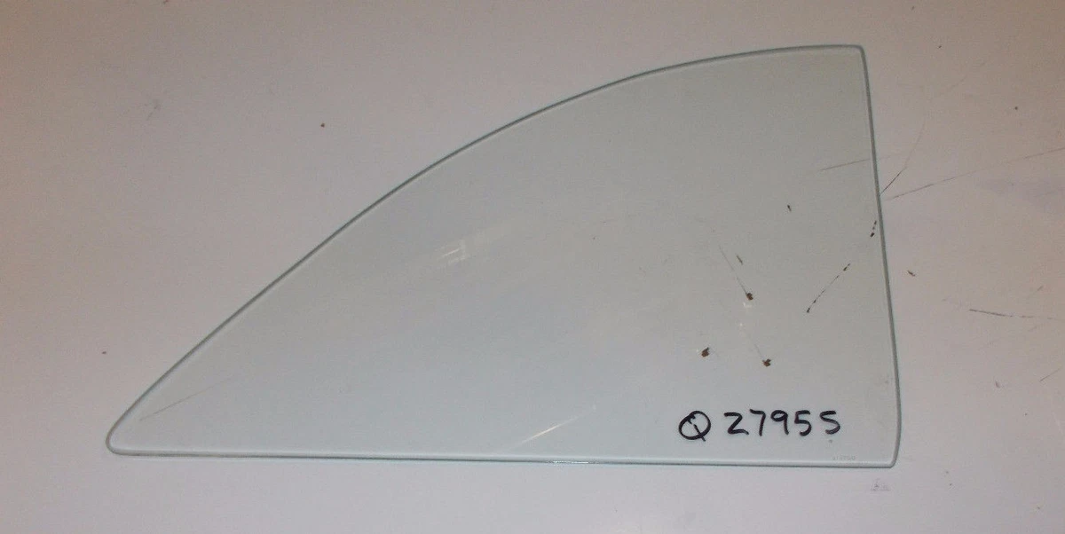 2-Piece Windshield Glass Set For 1949-1952 Chevy Styleline & Pontiac Coupe/Sedan (Grey Tint)