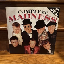 Madness – Complete Madness Japanese orig' Stiff LP inserts 1982 SKA